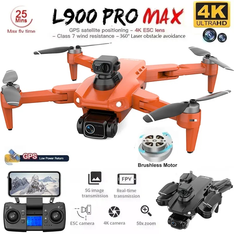 L900 Pro MAX GPS-drone 4K Prof - Rc Helicopter Electric recensie en prijs
