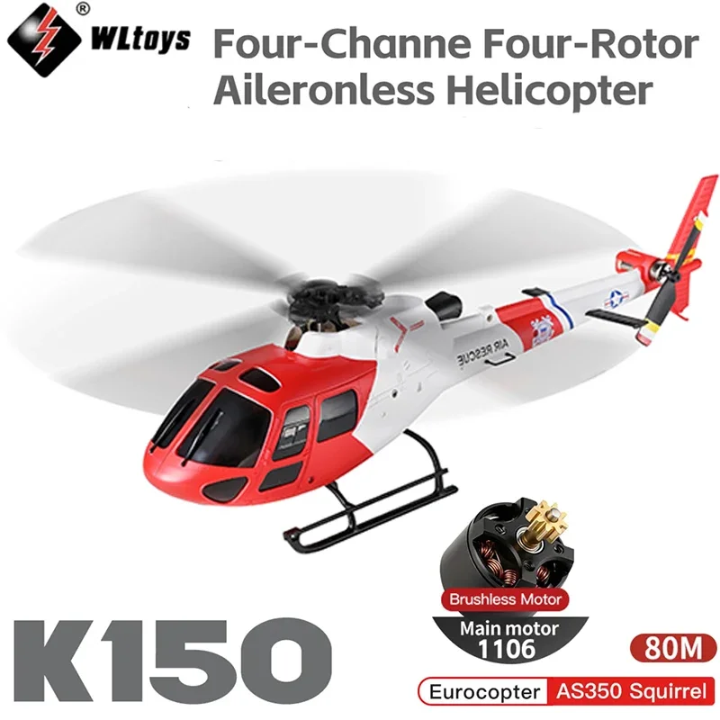 WLtoys 4CH K150-AS350 RC Helik - Rc Helicopter Gas recensie en prijs