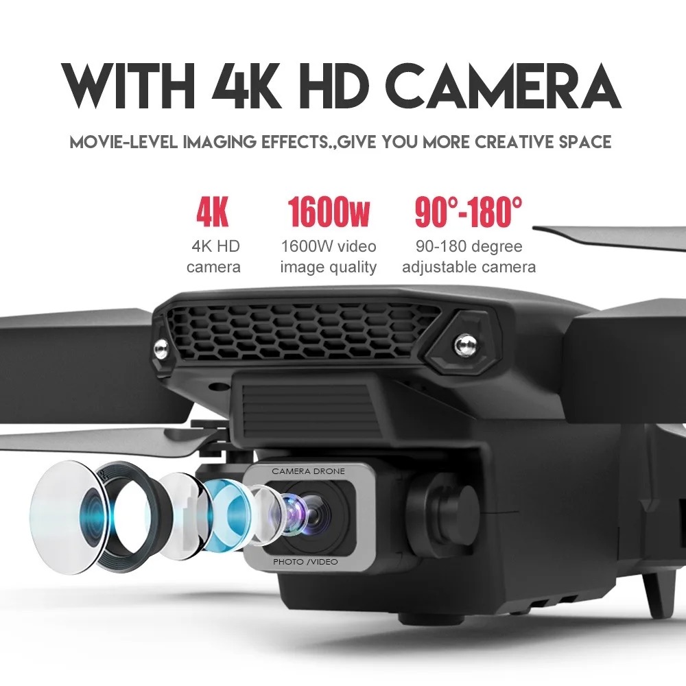 RC Drone Nieuwe E88Pro 4K Prof - Rc Helicopter Electric recensie en prijs